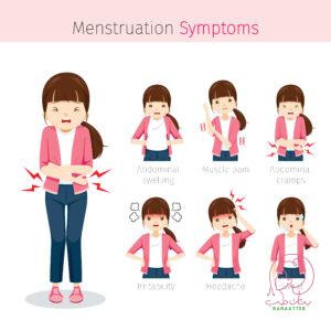أعراض الدورة الشهرية - بنات طب