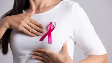 أعراض سرطان الثدي - بنات طب