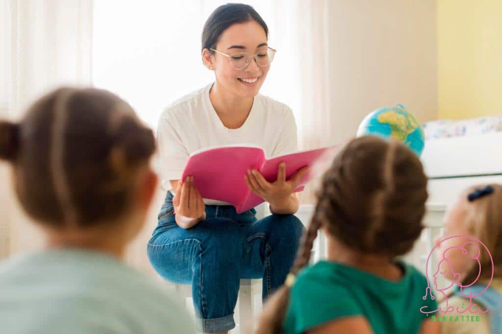 أهمية القراءة للأطفال - بنات طب